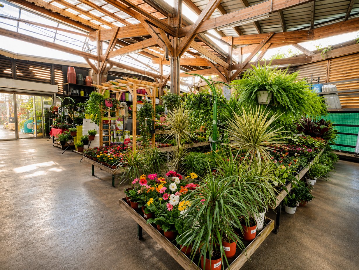 L'intérieur de notre magasin de Baie-Mahault — Jardi-Village, Jabrun.