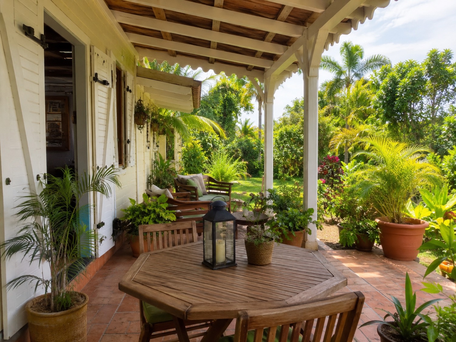 La décoration extérieure pour habiller votre terrasse.